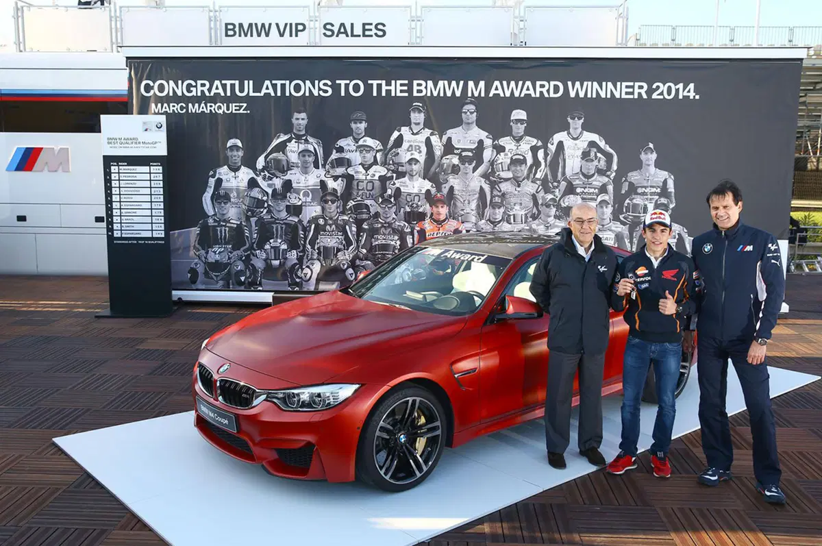 Una BMW M4 per Marc Marquez: è stato il migliore in qualifica (2)