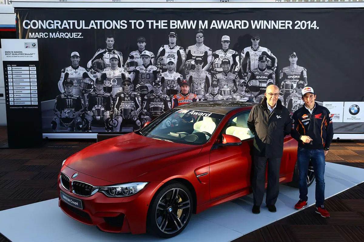 Una BMW M4 per Marc Marquez: è stato il migliore in qualifica (3)
