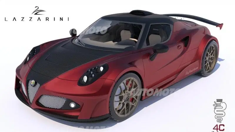 Alfa Romeo 4C Definitiva: l'elaborazione estrema con un V8 Ferrari da 750 CV