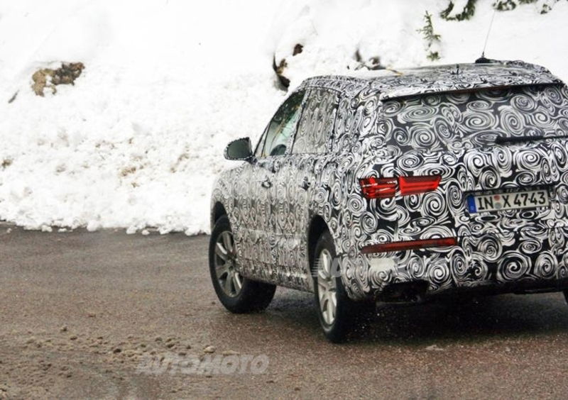 Nuova Audi Q7: inedite immagini spia dei severi test in Trentino