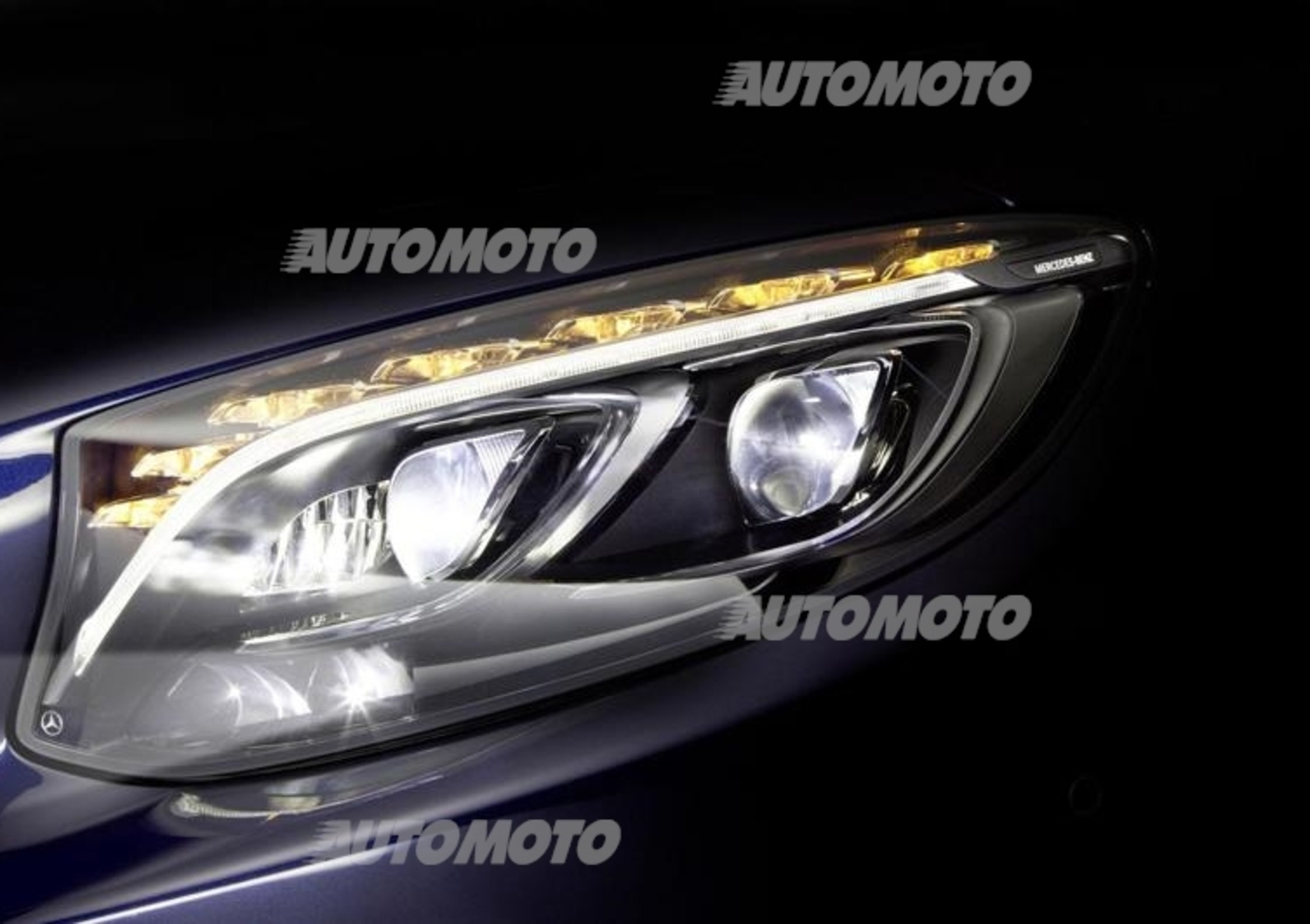Mercedes sfida Audi e BMW: &laquo;Niente laser, puntiamo tutto sui led&raquo;