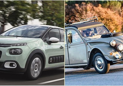 Confronto Heritage, Citroen: 2CV Vs C3