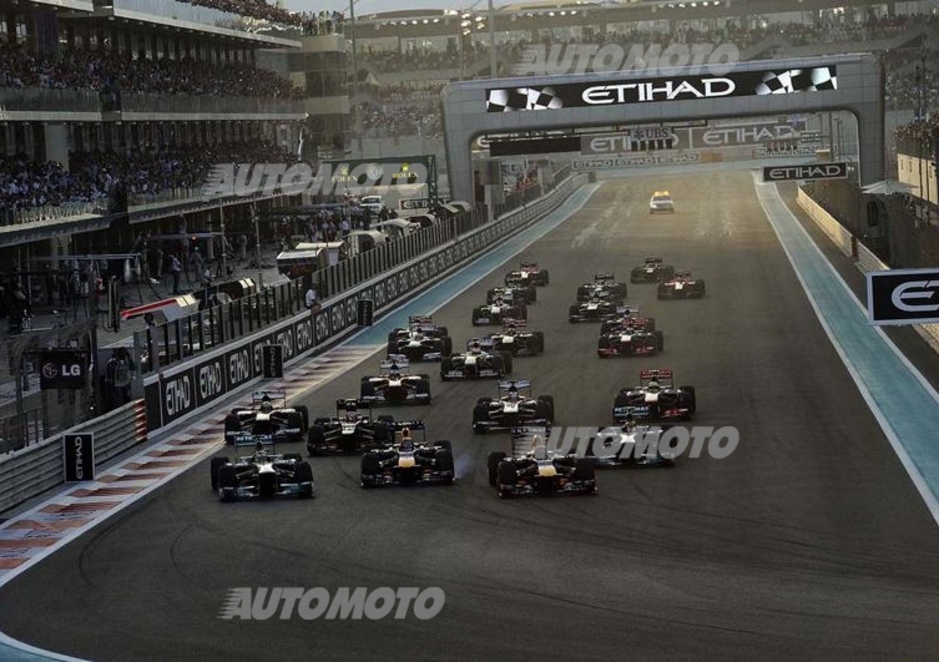 Orari TV Formula 1 GP Abu Dhabi 2014 Sky e Rai: la finale a Yas Marina