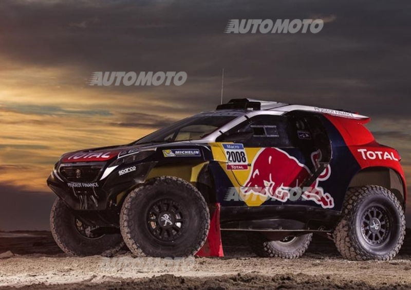 Peugeot 2008 DKR: ecco la tenuta da combattimento per la Dakar 2015