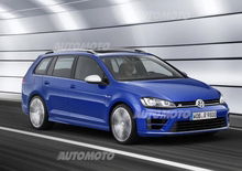 Volkswagen Golf R Variant: la station che vuole la pista