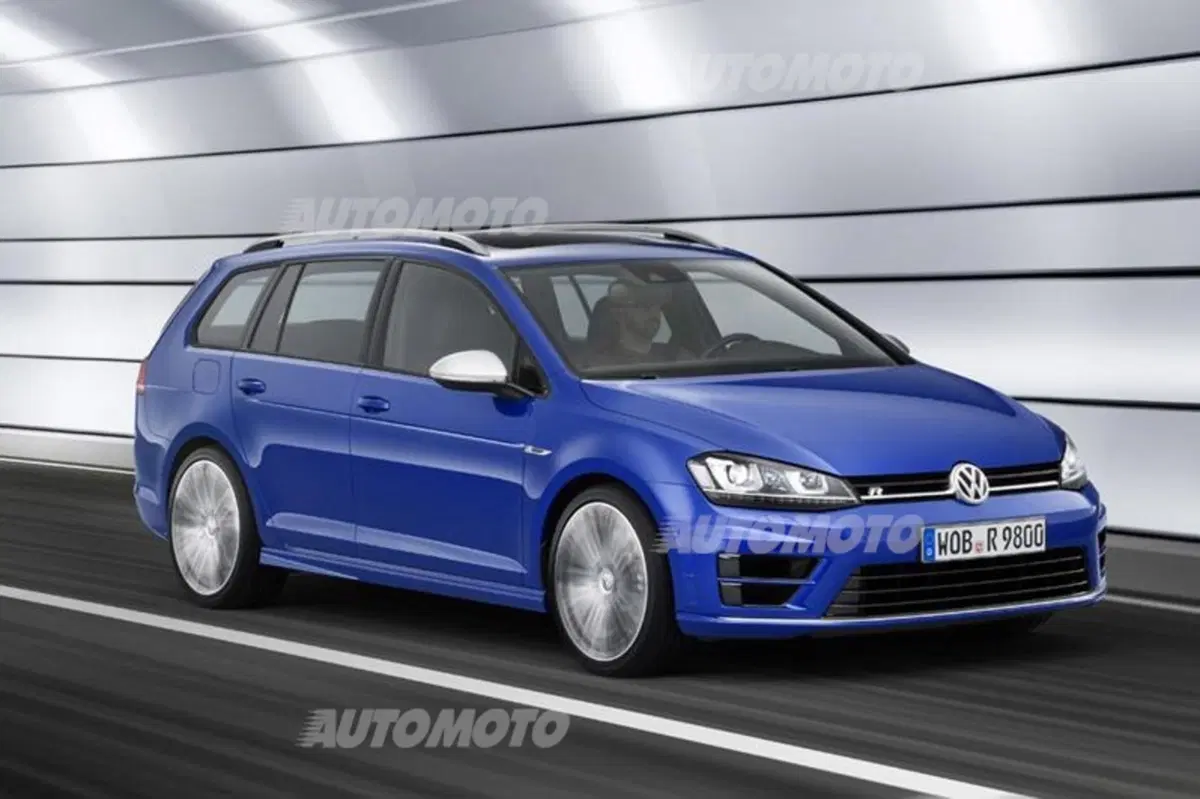 Volkswagen Golf R Variant: la station che vuole la pista
