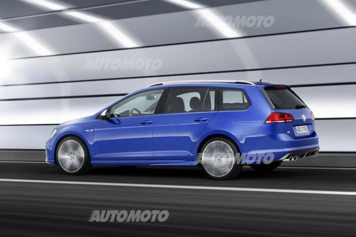 Volkswagen Golf R Variant: la station che vuole la pista (2)
