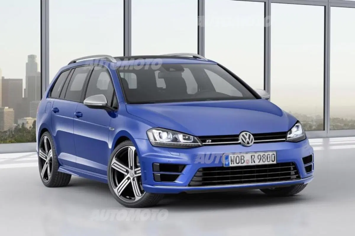 Volkswagen Golf R Variant: la station che vuole la pista (3)