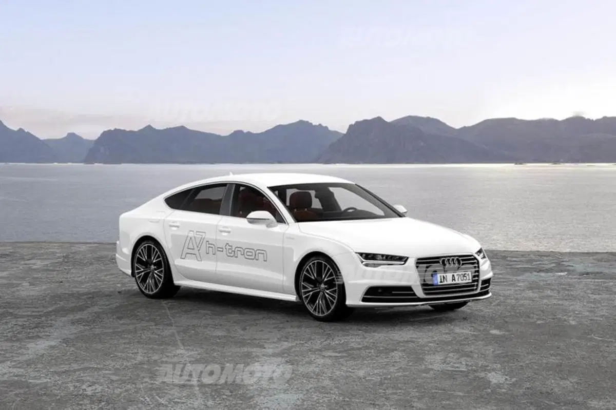 Audi A7 h-tron concept: l'auto a idrogeno diventa anche plug in (3)