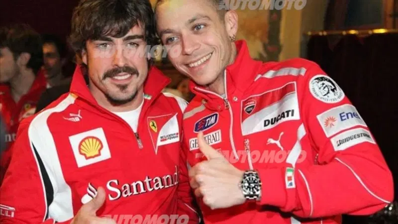 Valentino ha lasciato la Ducati, Alonso la Ferrari: fallita l'operazione simpatia