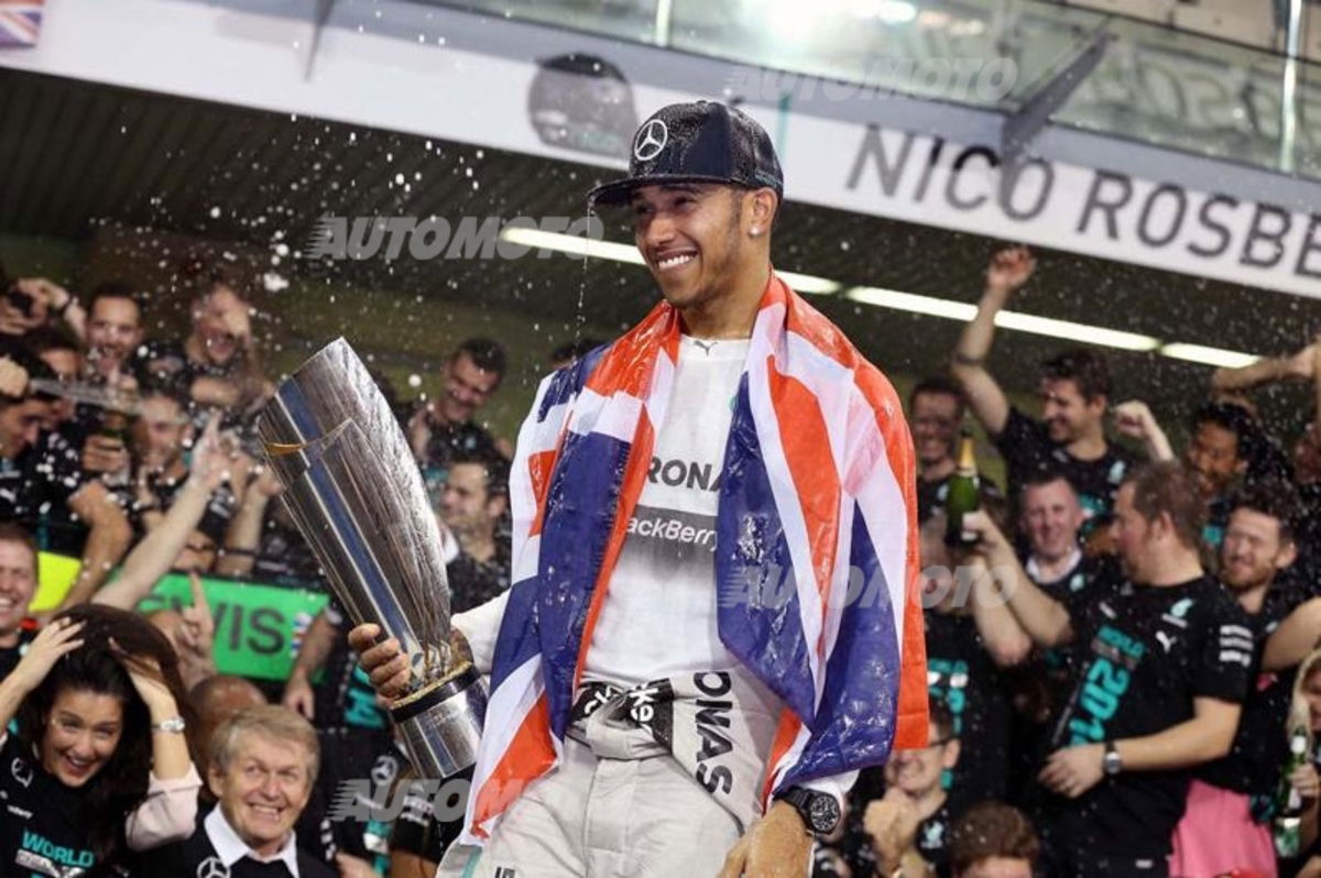 F1 Abu Dhabi 2014 Hamilton vince, è Campione del Mondo. Disfatta Rosberg Formula 1 Automoto.it F1 Abu Dhabi 2014 Hamilton vince, è Campione del Mondo. Disfatta Rosberg Formula 1 Automoto.it