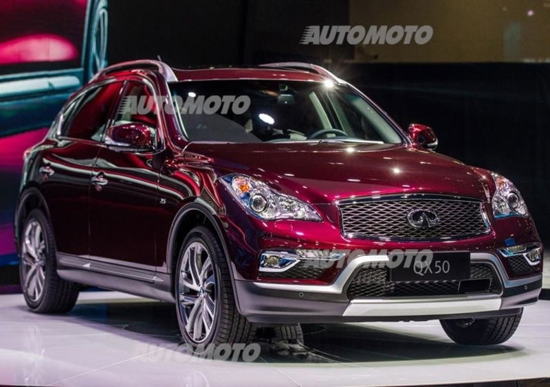 Infiniti QX50 restyling: si riparte dalla Cina