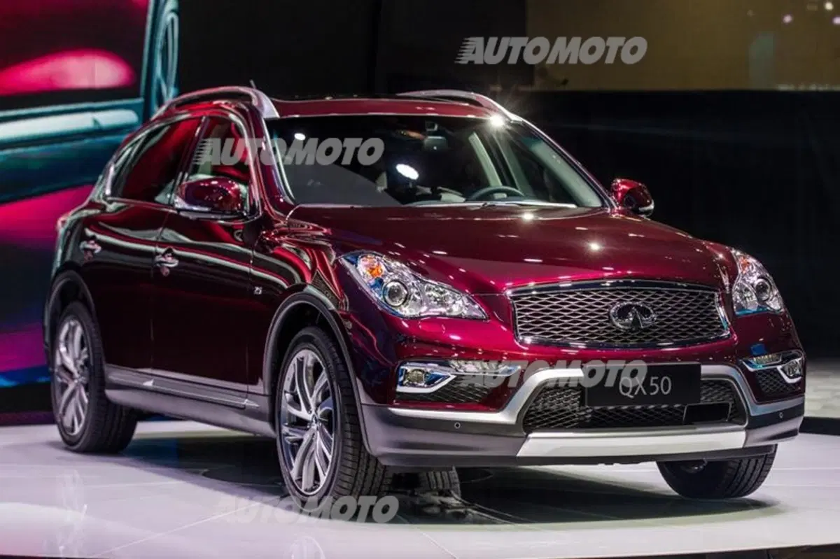 Infiniti QX50 restyling: si riparte dalla Cina