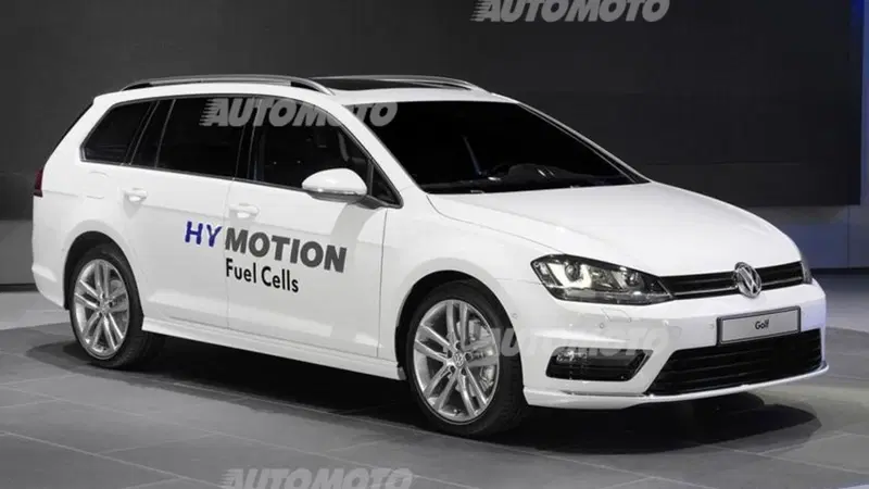 Volkswagen Golf SportWagen HyMotion: prove generali per l'idrogeno