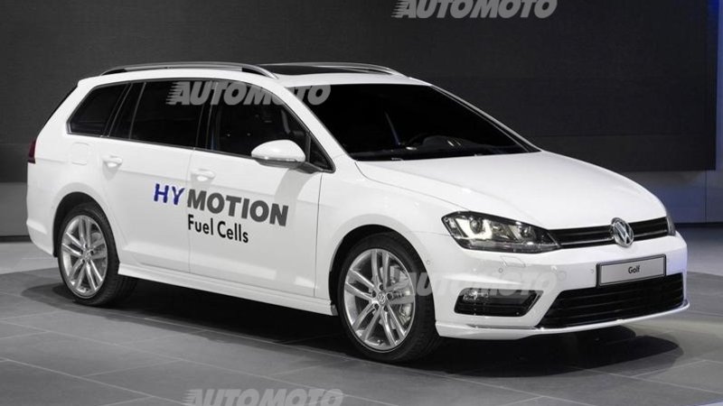 Volkswagen Golf SportWagen HyMotion: prove generali per l&#039;idrogeno