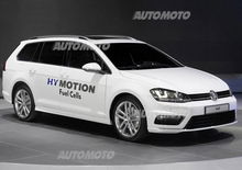 Volkswagen Golf SportWagen HyMotion: prove generali per l'idrogeno