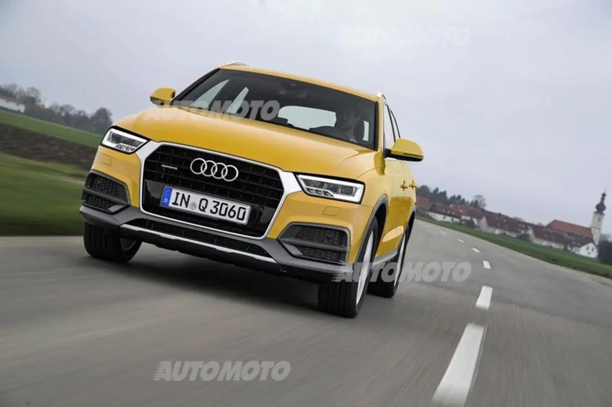Audi Q3 restyling