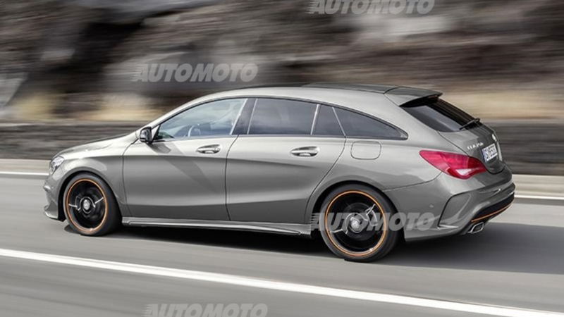 Mercedes-Benz CLA Shooting Brake: ecco la station coup&eacute;