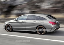 Mercedes-Benz CLA Shooting Brake: ecco la station coupé