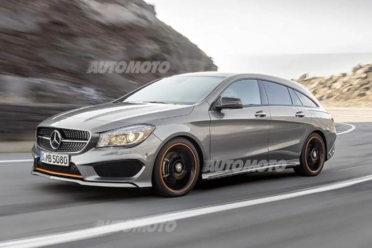 Mercedes-Benz CLA Shooting Brake: ecco la station coupé (2)