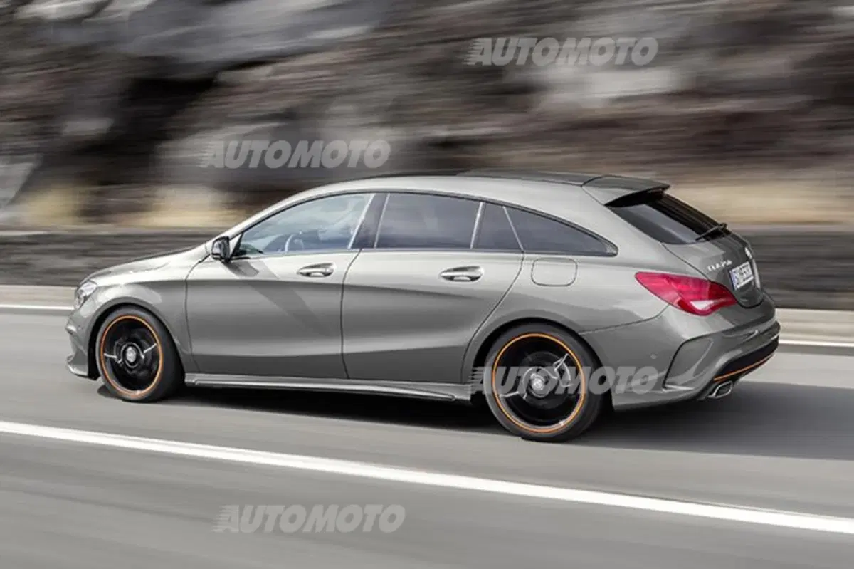 Mercedes-Benz CLA Shooting Brake: ecco la station coupé (4)