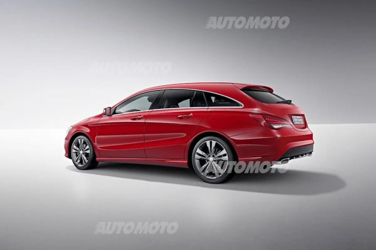 Mercedes-Benz CLA Shooting Brake: ecco la station coupé (13)