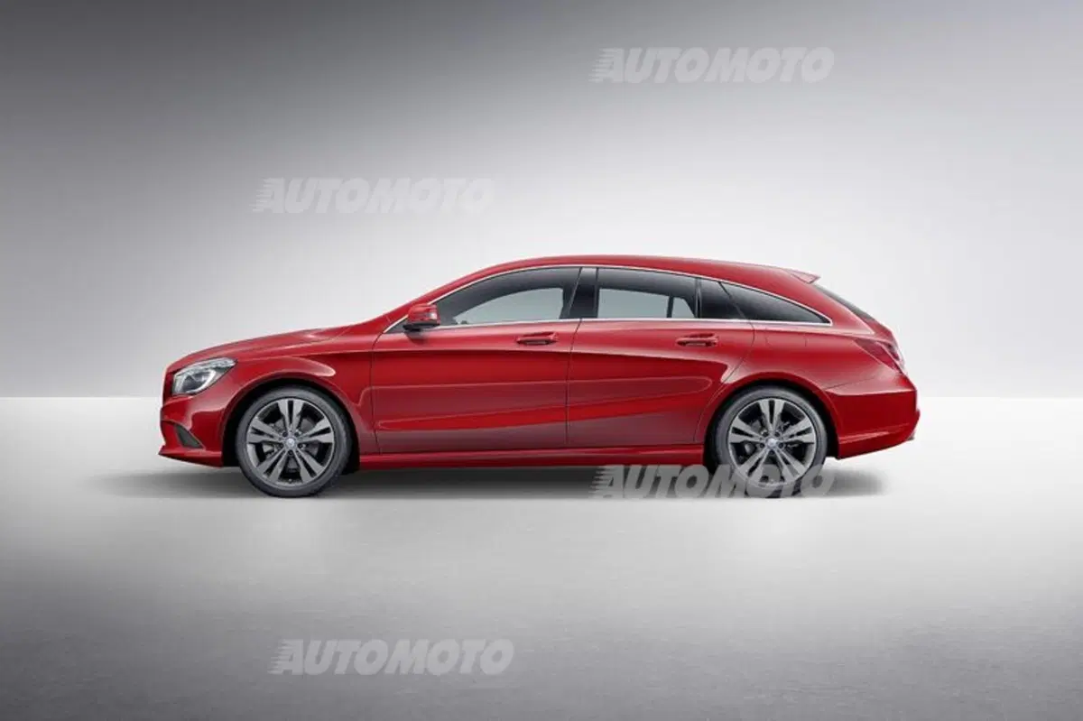 Mercedes-Benz CLA Shooting Brake: ecco la station coupé (14)