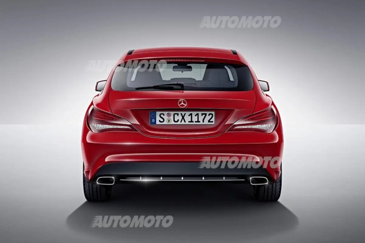 Mercedes-Benz CLA Shooting Brake: ecco la station coupé (16)