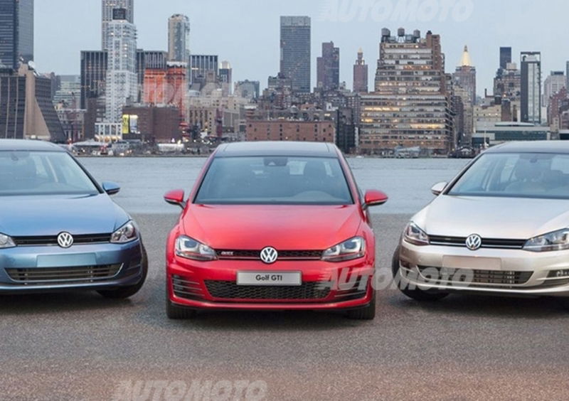 Volkswagen Golf, dal diesel all&#039;elettrico. Ecco l&#039;esercito al completo