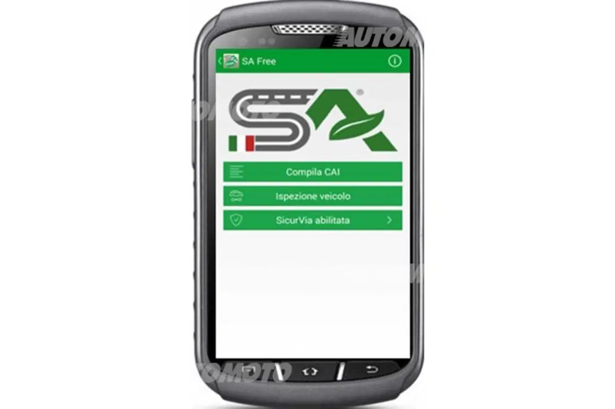 SA free: ecco l’App gratuita per la constatazione amichevole "digitale" (3)