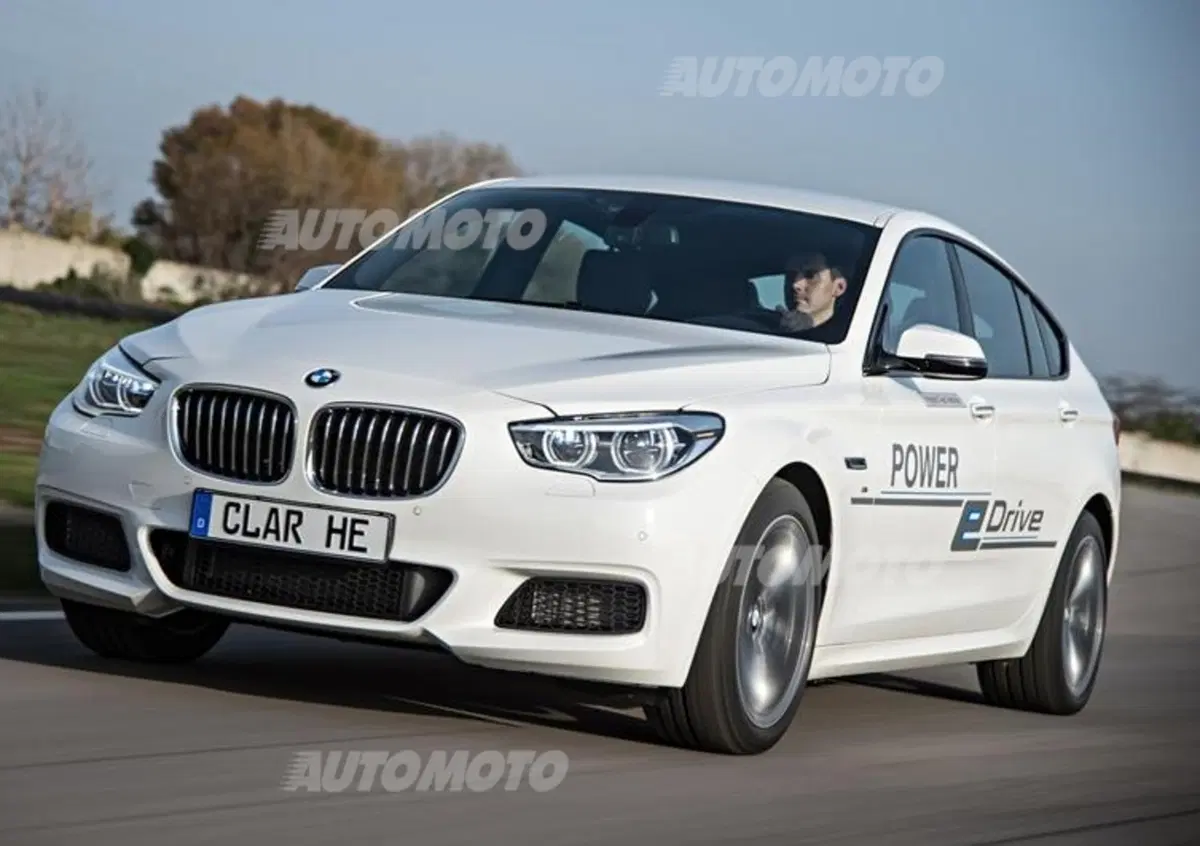 BMW Serie 5 GT concept: in arrivo il plug-in hybrid "al contrario"