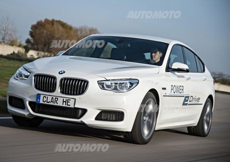 BMW Serie 5 GT concept: in arrivo il plug-in hybrid &quot;al contrario&quot;