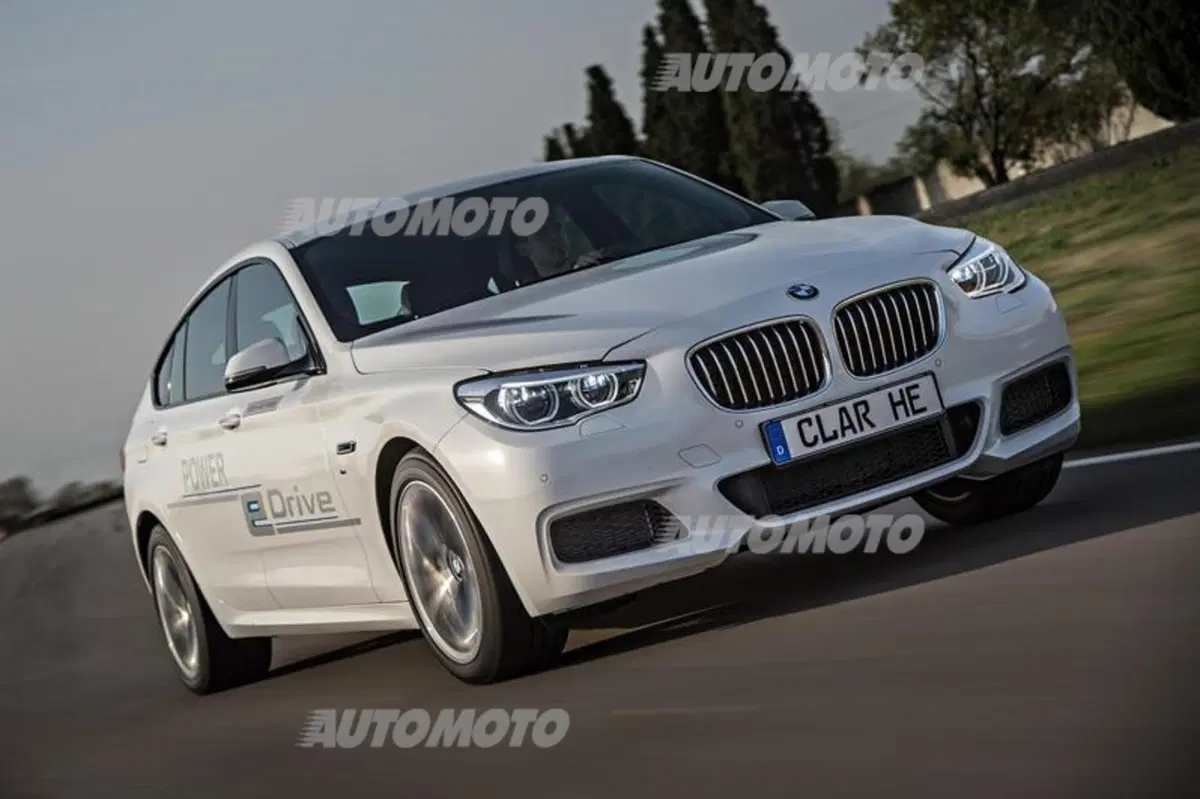 BMW Serie 5 GT concept: in arrivo il plug-in hybrid "al contrario" (2)