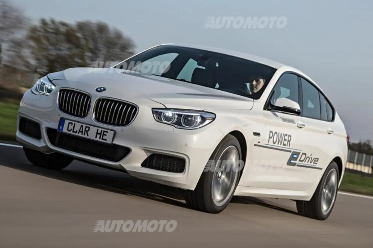 BMW Serie 5 GT concept: in arrivo il plug-in hybrid "al contrario" (3)