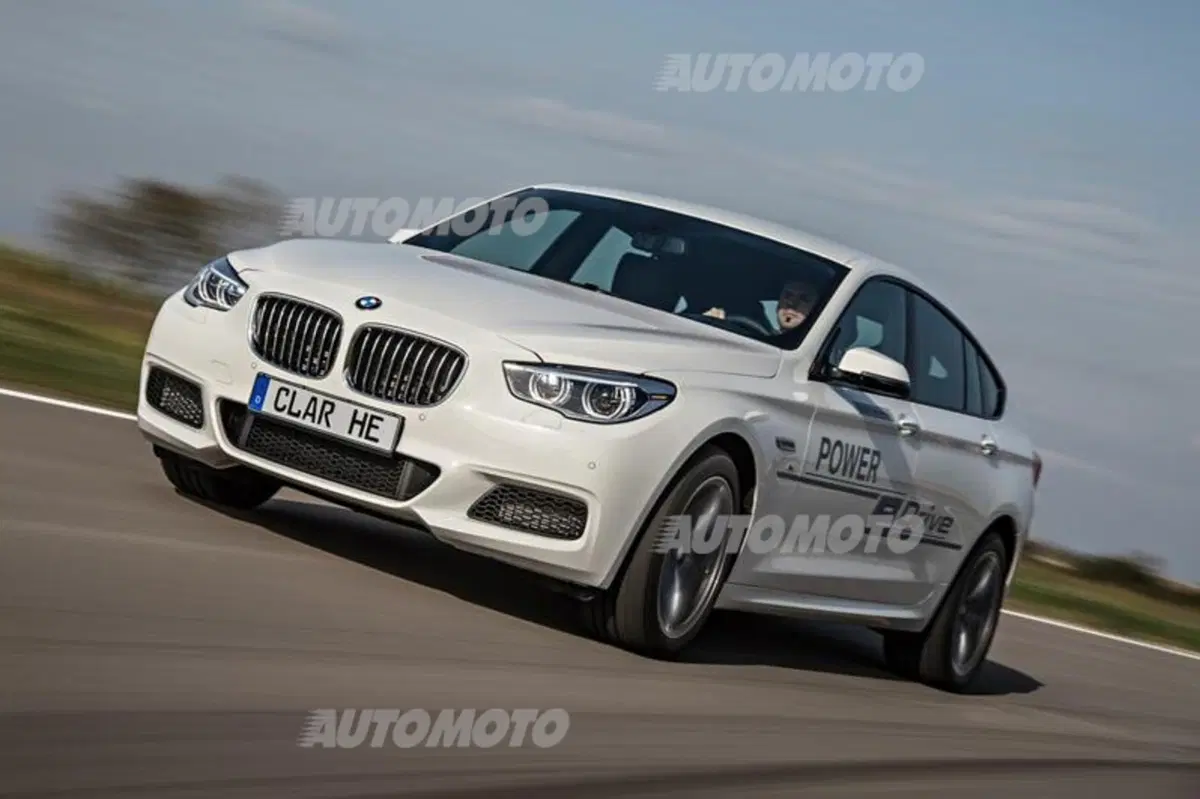 BMW Serie 5 GT concept: in arrivo il plug-in hybrid "al contrario" (4)