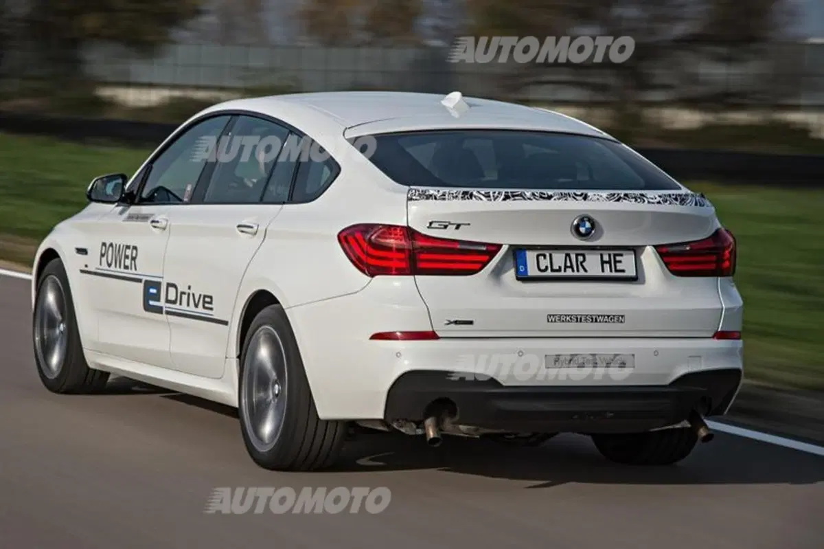 BMW Serie 5 GT concept: in arrivo il plug-in hybrid "al contrario" (7)