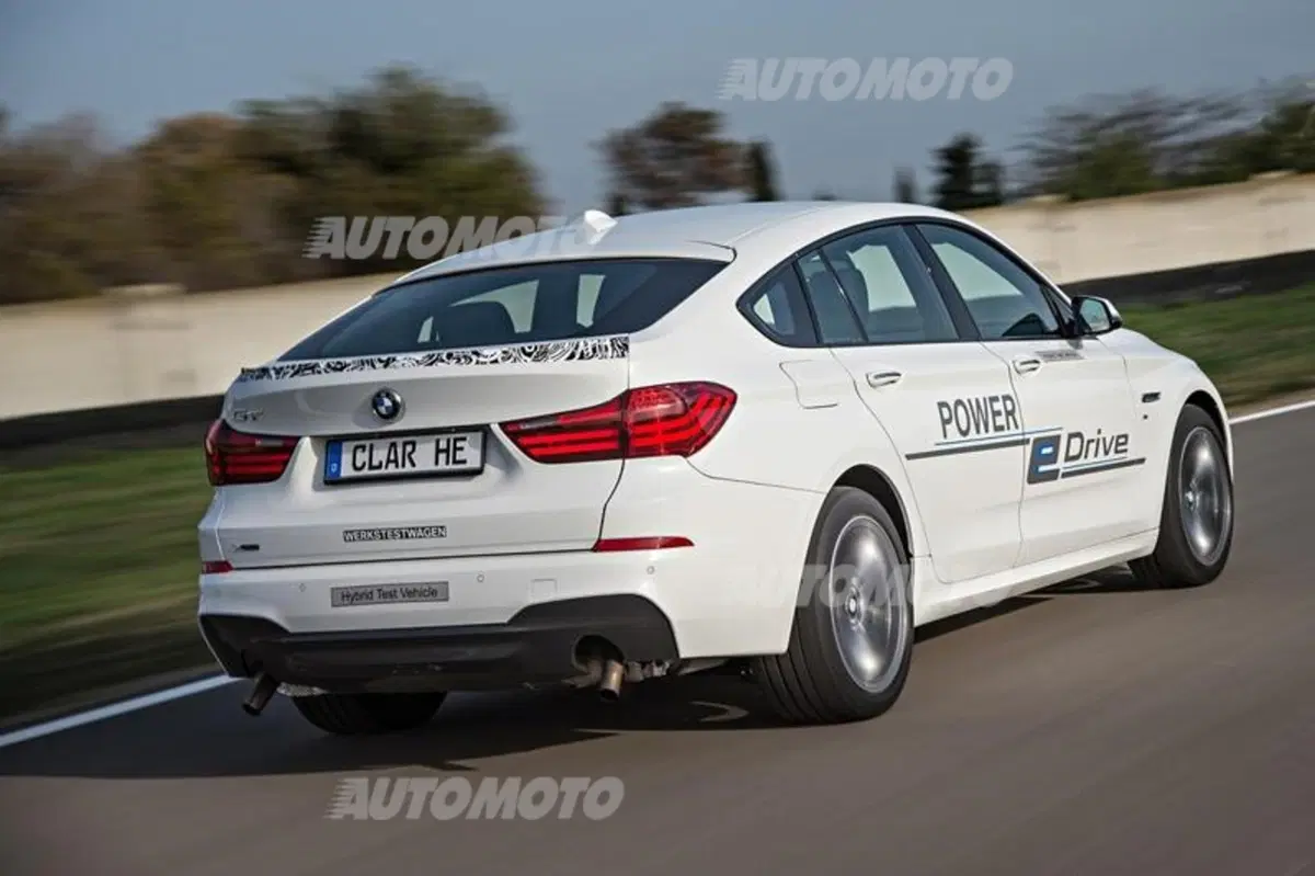 BMW Serie 5 GT concept: in arrivo il plug-in hybrid "al contrario" (8)