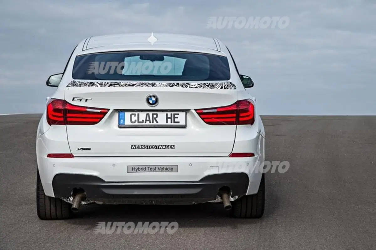 BMW Serie 5 GT concept: in arrivo il plug-in hybrid "al contrario" (10)