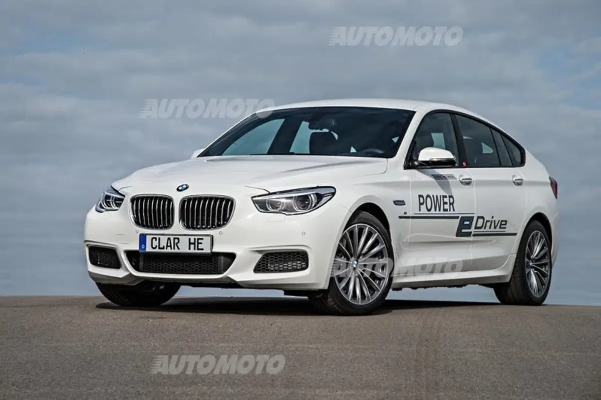 BMW Serie 5 GT concept: in arrivo il plug-in hybrid "al contrario" (16)