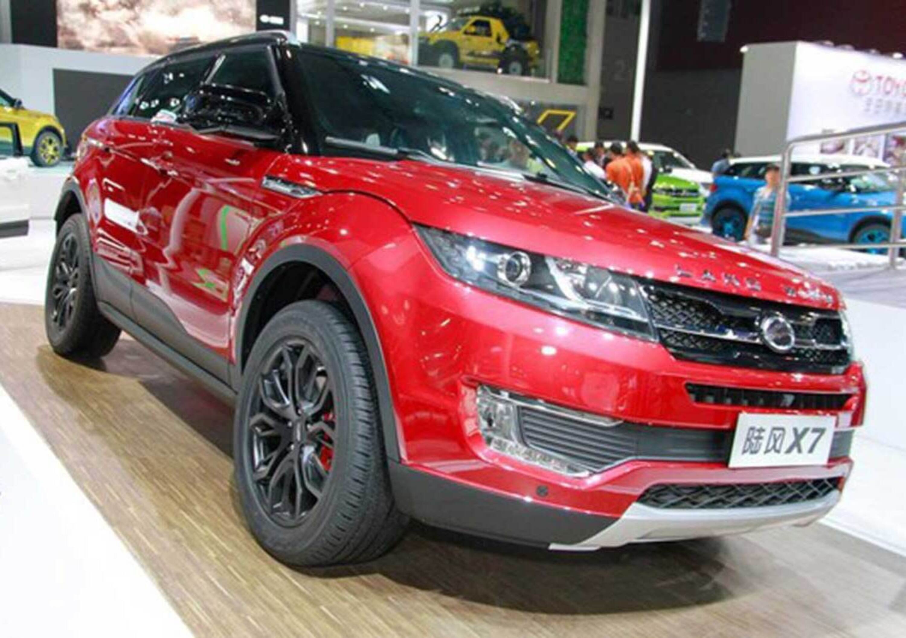 LandWind X7: la copia cinese della Evoque fa infuriare Land Rover