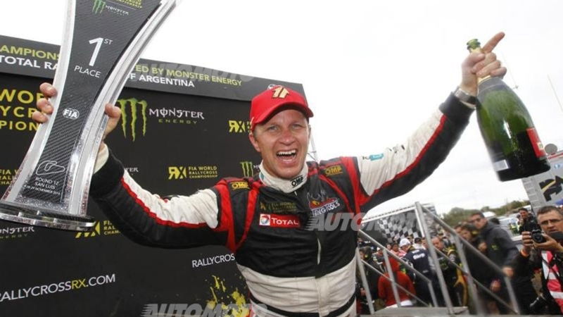 WRX 2014, Argentina: Solberg (Citroen) chiude il Mondiale con la 5a vittoria