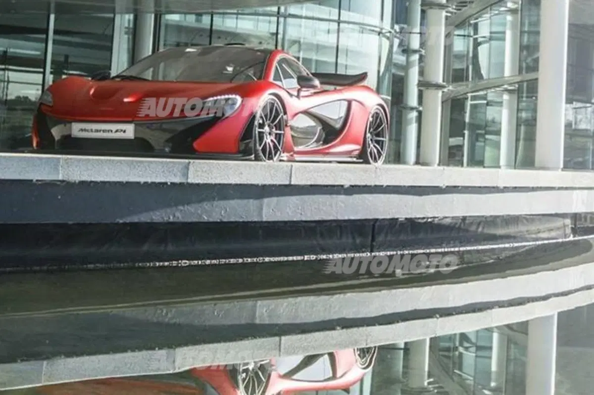 McLaren P1: un esemplare con dettagli in oro per un cliente misterioso (2)