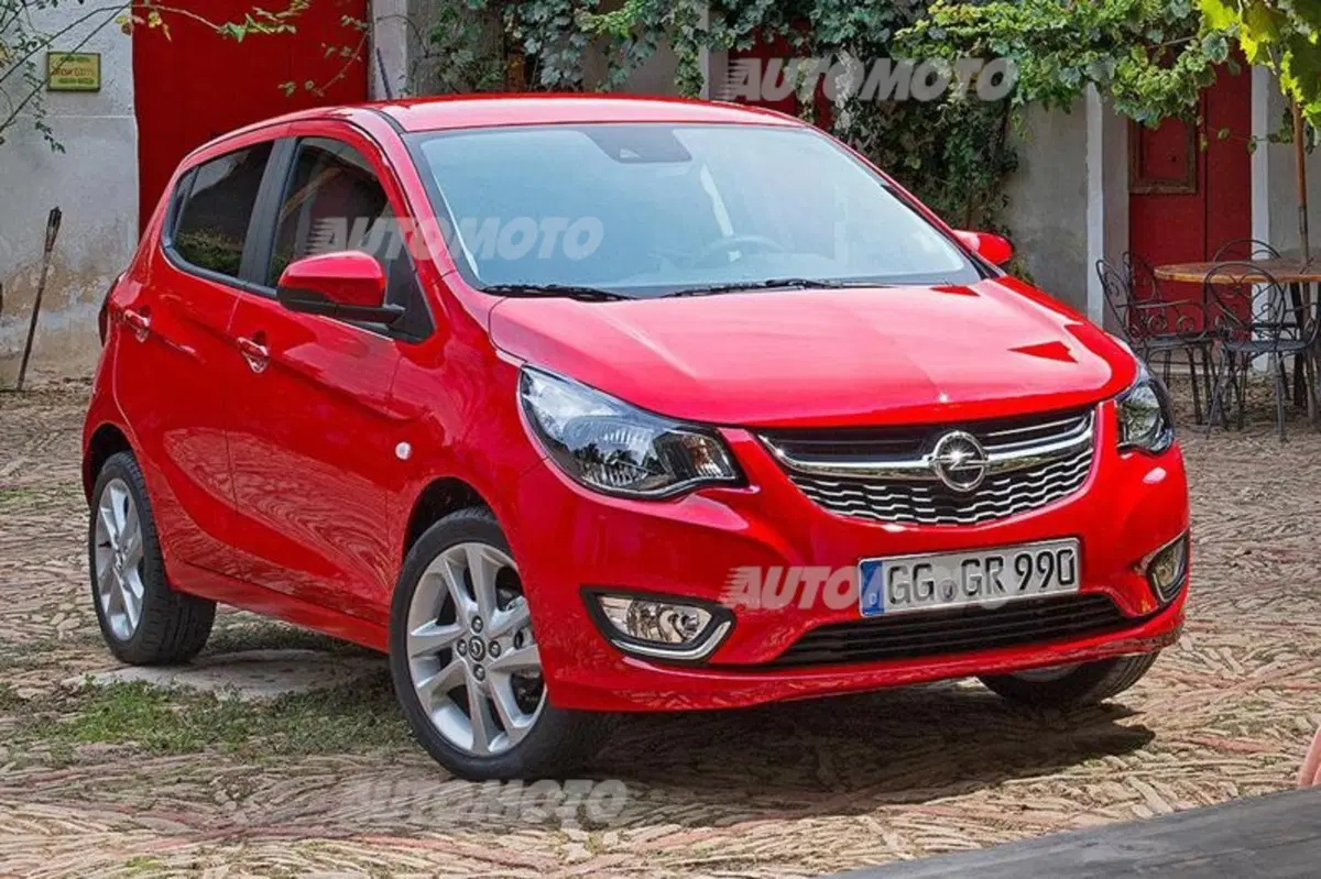 Opel Karl: la nuova citycar che manda in pensione l'Agila (3)