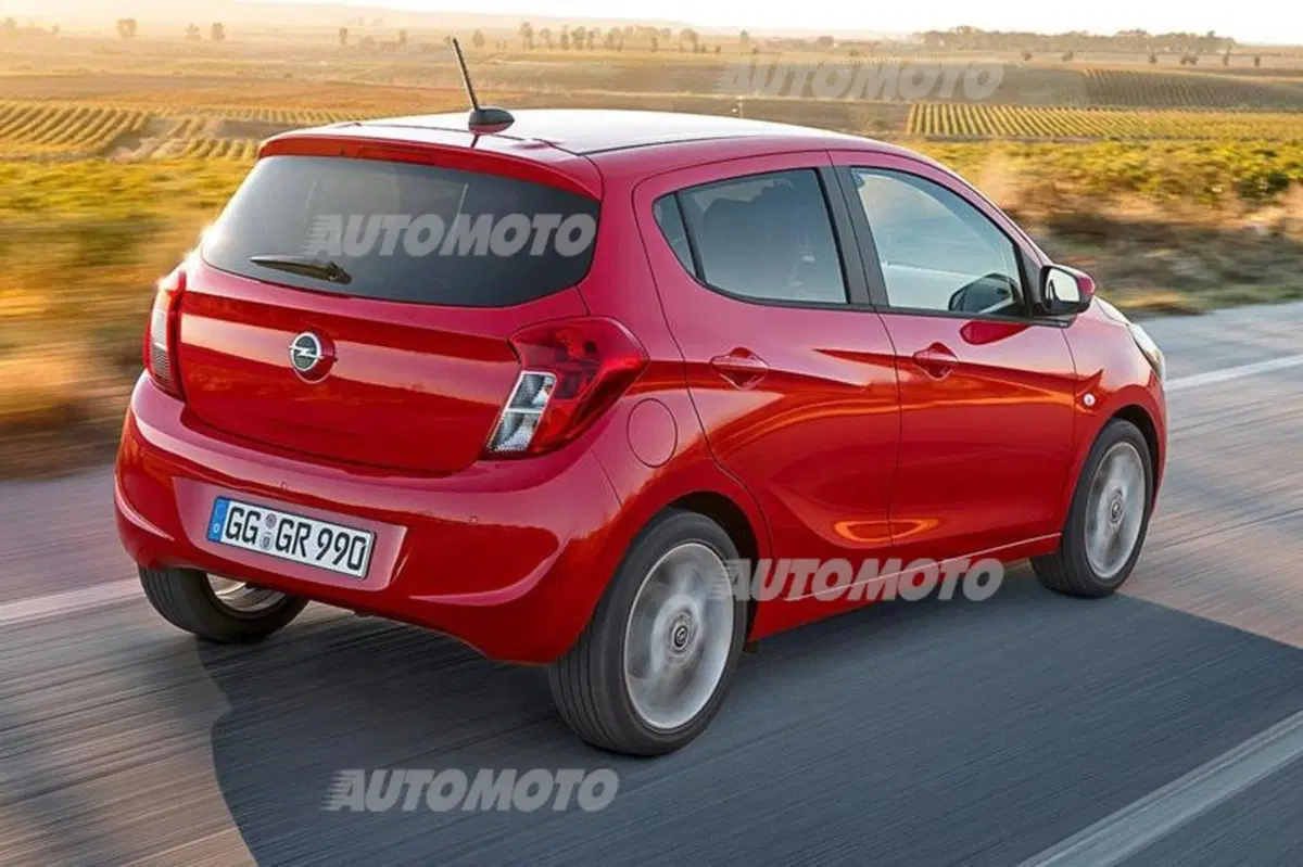 Opel Karl: la nuova citycar che manda in pensione l'Agila (7)