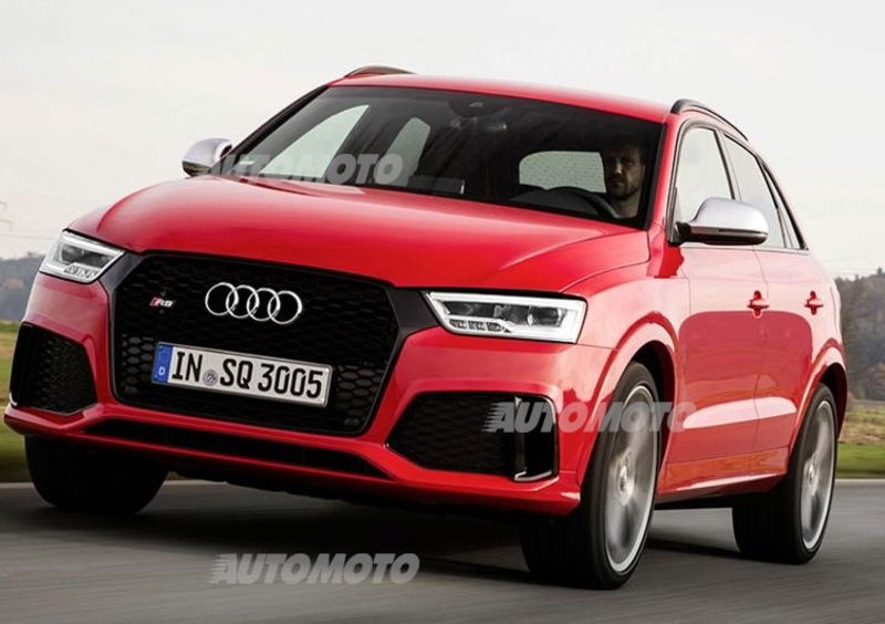 Audi RS Q3 restyling