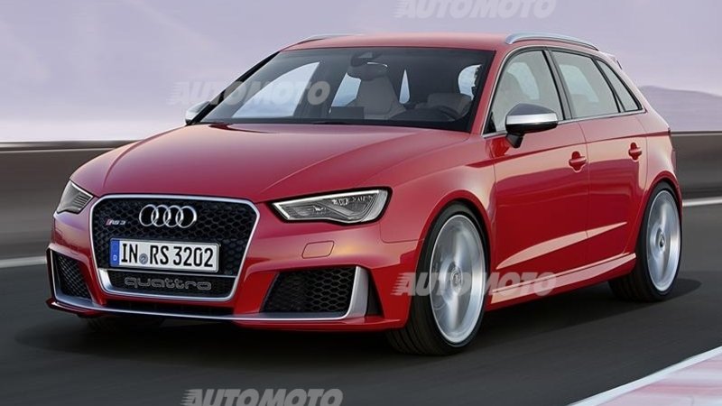  Nuova Audi RS3 Sportback: cinque cilindri furiosi