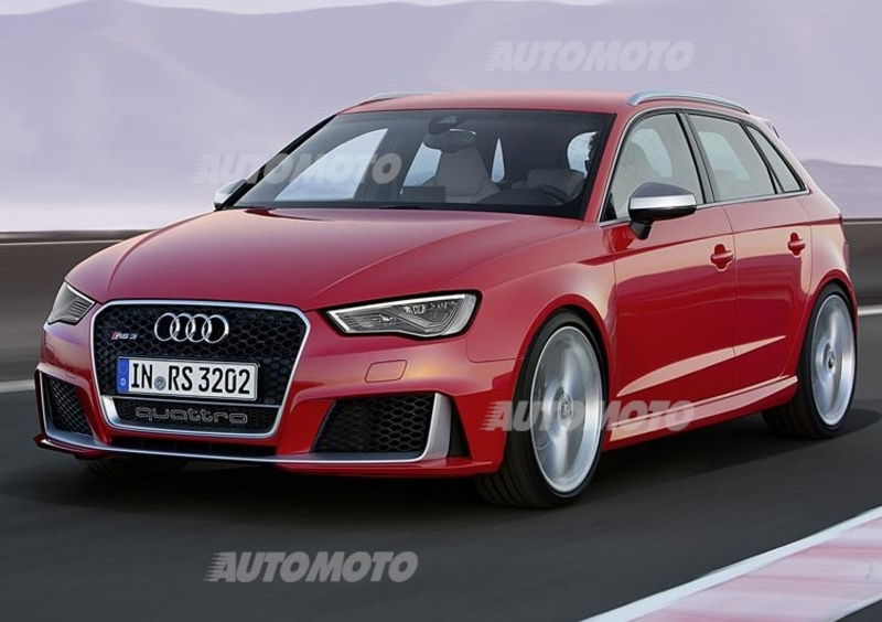  Nuova Audi RS3 Sportback: cinque cilindri furiosi