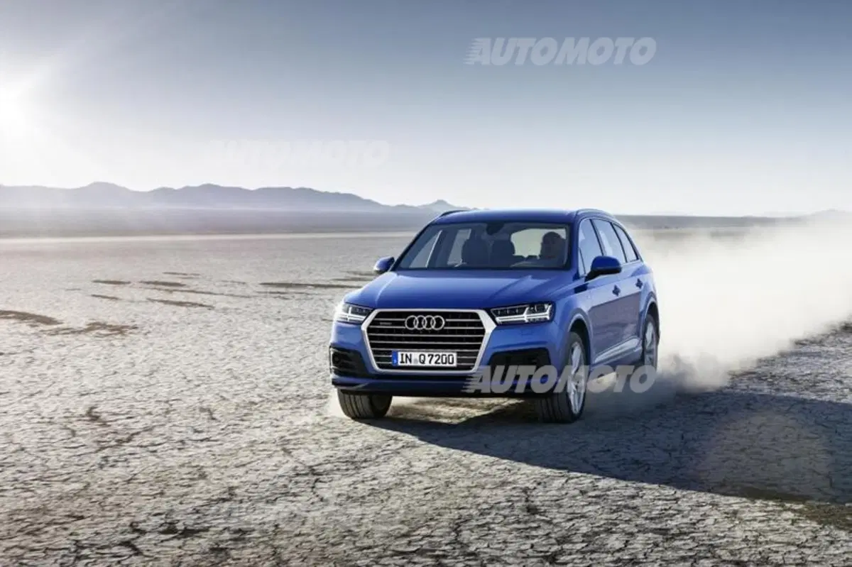 Nuova Audi Q7: perde 325 kg e guadagna una versione plug-in hybrid