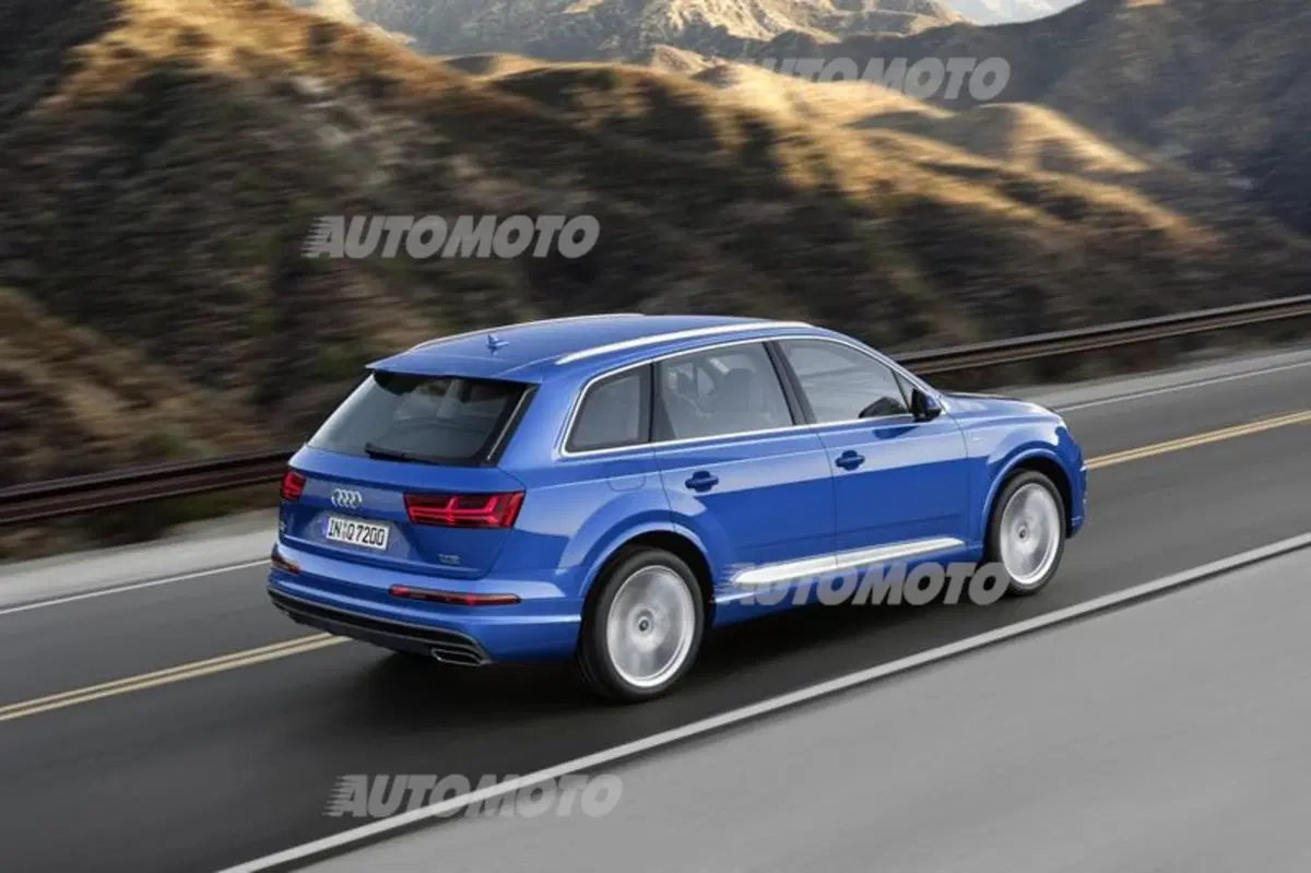Nuova Audi Q7: perde 325 kg e guadagna una versione plug-in hybrid (3)
