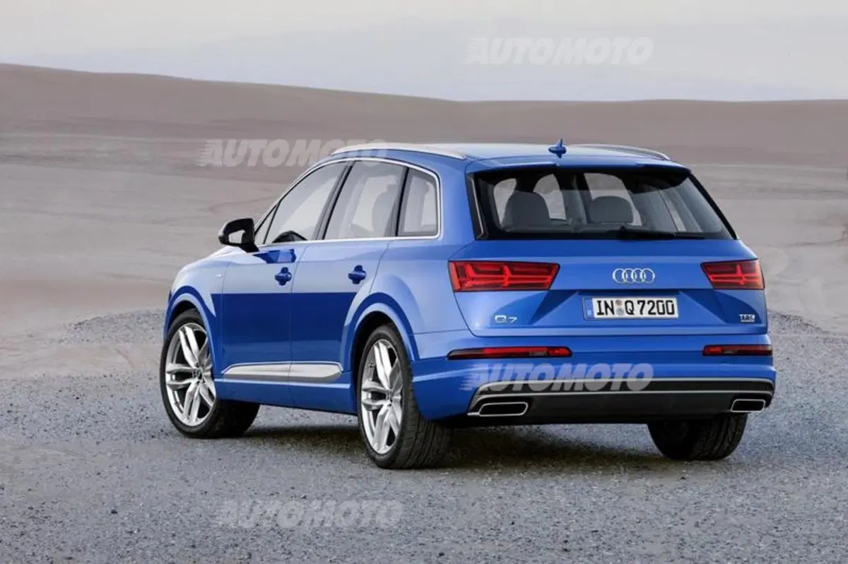 Nuova Audi Q7: perde 325 kg e guadagna una versione plug-in hybrid (4)